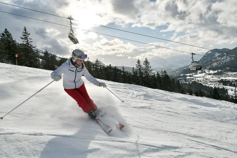 Skifahren in Oberjoch
